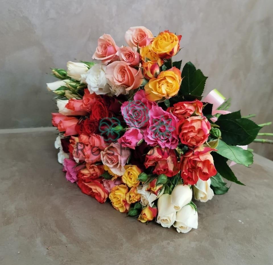 Букет цветов из: Розы в Малом Барханчаке