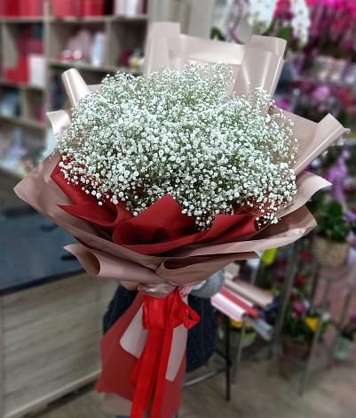 Букет цветов из: Гипсофила в Малом Барханчаке