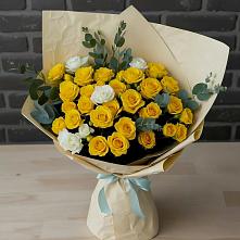 Букет цветов из:  Розы #REPLACE_PRED# Малом Барханчаке