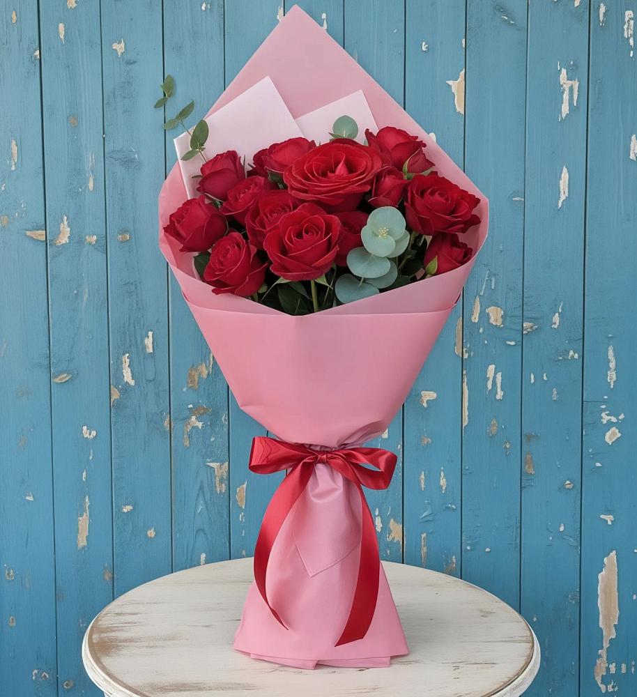 Букет цветов из: Розы в Малом Барханчаке