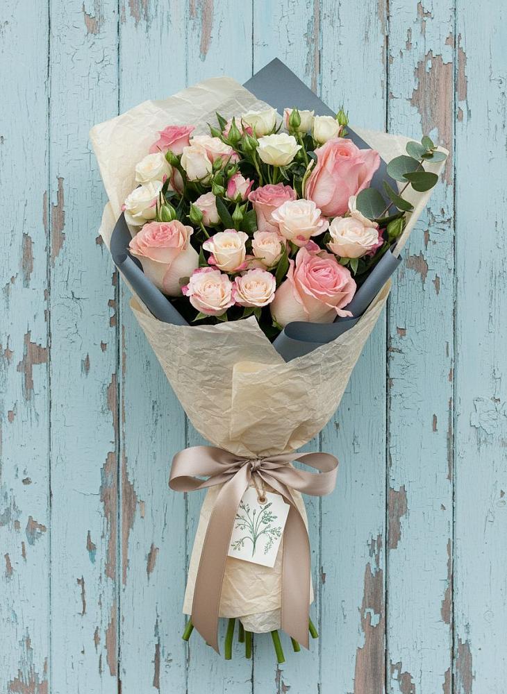 Букет цветов из: Розы в Малом Барханчаке