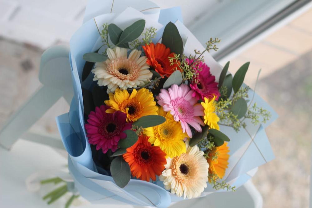 Букет цветов из: Герберы в Малом Барханчаке