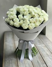 Букет 35 Белых роз в Малом Барханчаке
