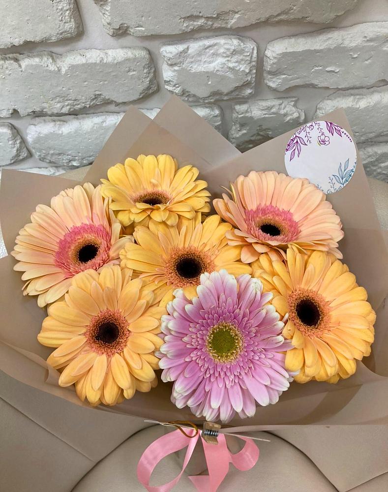 Букет цветов из: Герберы в Малом Барханчаке