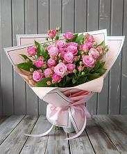 Букет Розовый кустик в Малом Барханчаке