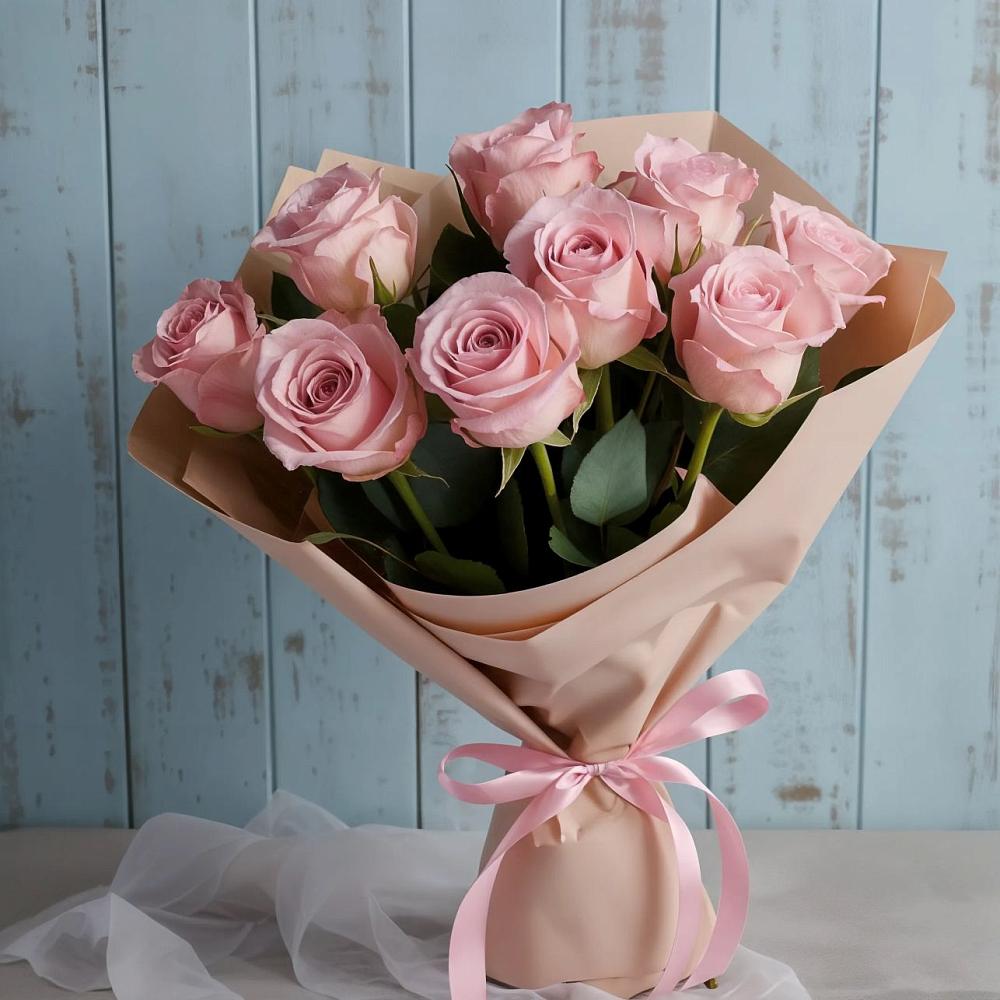 Букет цветов из: Розы в Малом Барханчаке