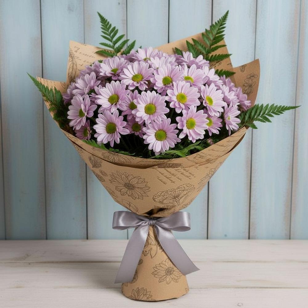 Букет цветов из: Хризантемы в Малом Барханчаке