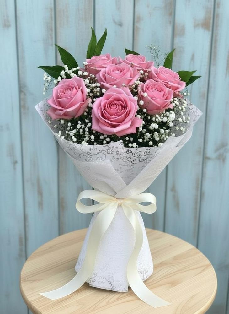 Букет цветов из: Розы в Малом Барханчаке