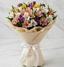 Букет цветов из:  Альстромерии в Малом Барханчаке
