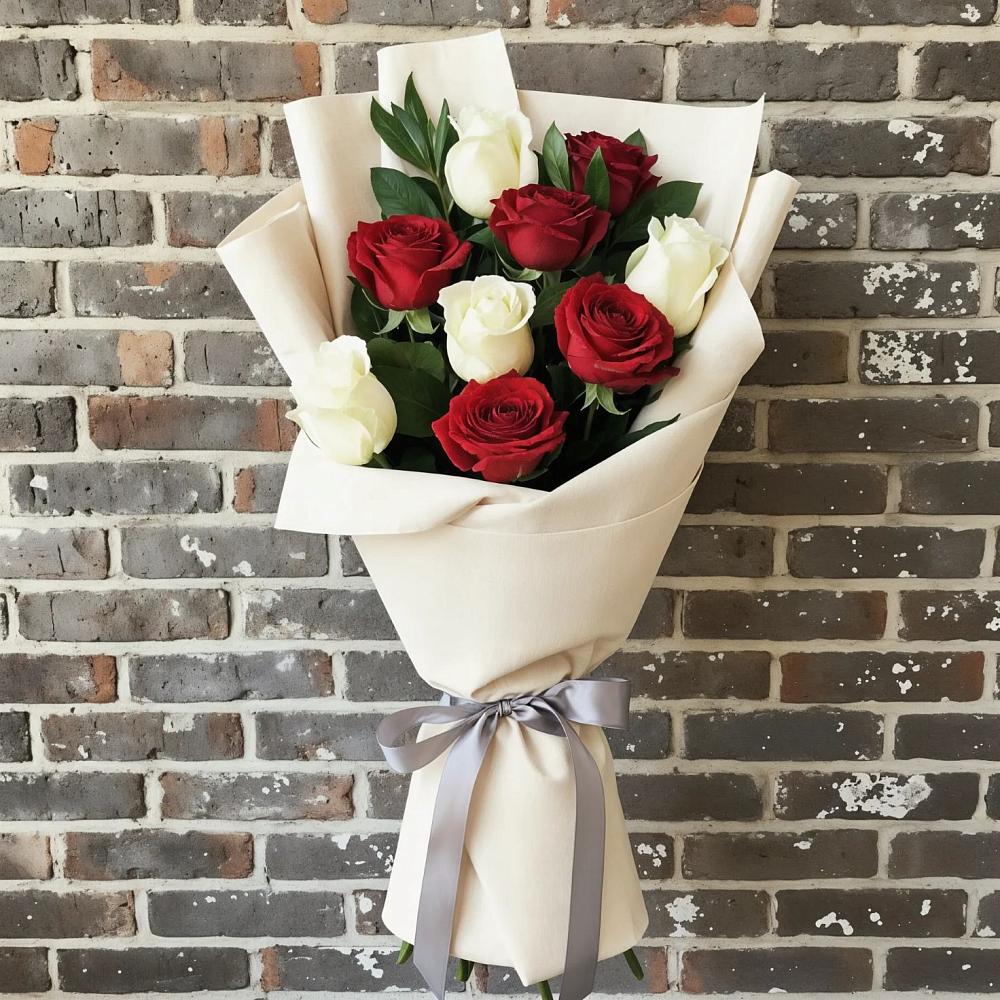 Букет цветов из: Розы в Малом Барханчаке