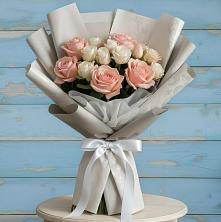 Букет цветов из:  Розы в Малом Барханчаке