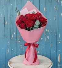 Букет цветов из:  Розы в Малом Барханчаке