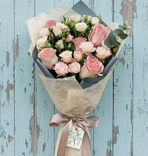 Букет цветов из:  Розы в Малом Барханчаке