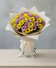 Букет цветов из:  Хризантемы #REPLACE_PRED# Малом Барханчаке