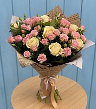 Букет цветов из:  Розы в Малом Барханчаке