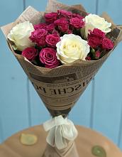 Букет цветов из:  Розы в Малом Барханчаке