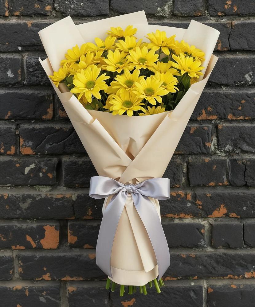 Букет цветов из: Хризантемы в Малом Барханчаке