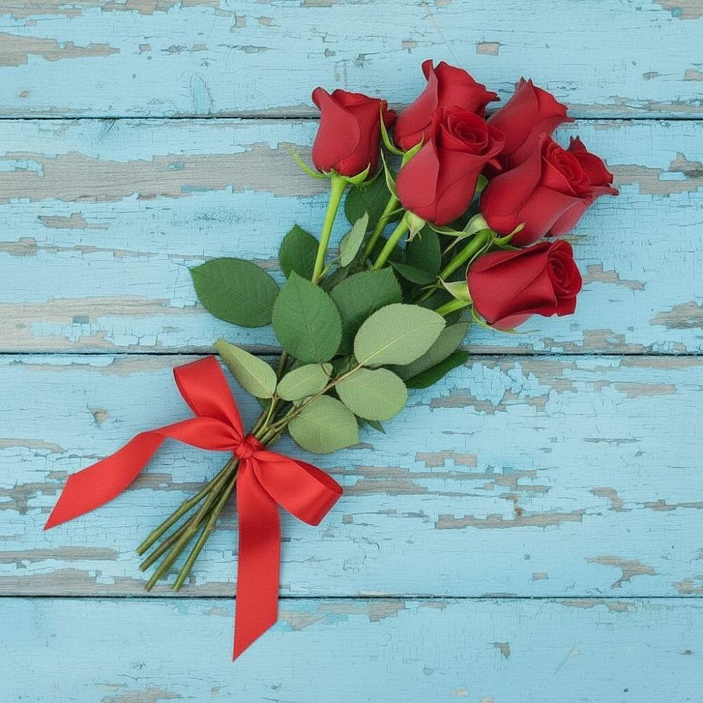 Букет Красные розы в Малом Барханчаке