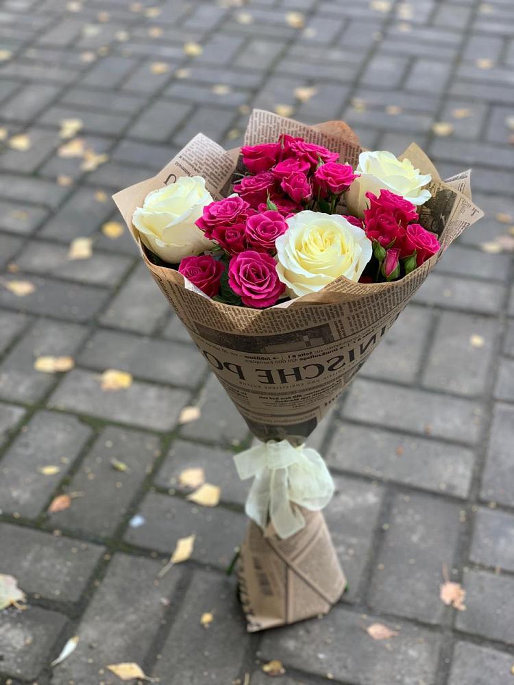 Букет цветов из: Розы в Малом Барханчаке