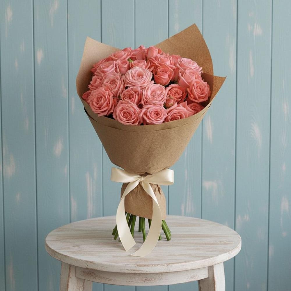 Букет цветов из: Розы в Малом Барханчаке