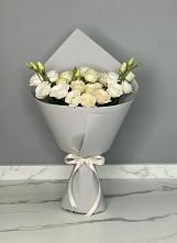 Букет цветов из:  Розы и Лизиантусы в Малом Барханчаке